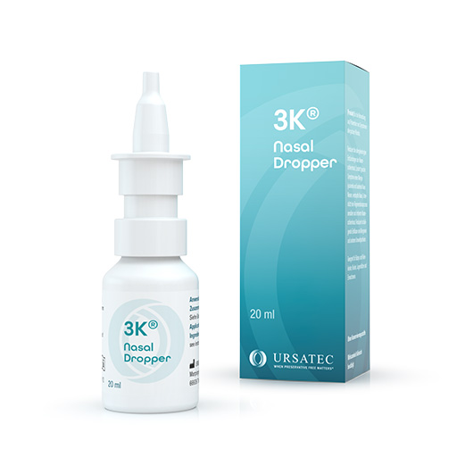 3K® Nasal Dropper - Dosiersystem zur konservierungsmittelfreien Anwendung von nasal anwendbaren pharmazeutischen Formulierungen sowie Medizinprodukten