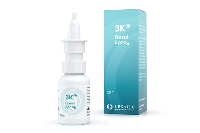3K® Nasal Spray mit Faltschachtel - Dosiersystem zur konservierungsmittelfreien Anwendung von nasal anwendbaren pharmazeutischen Formulierungen sowie Medizinprodukten