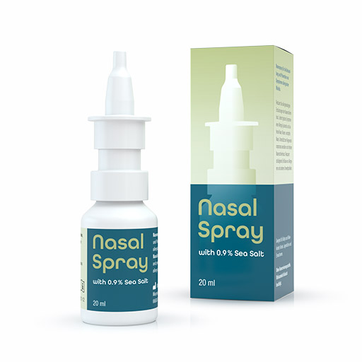 Nasal Spray with 0.9% Sea Salt - Natürliche Reinigung der Nase bei allergischer und nicht-allergischer Rhinitis